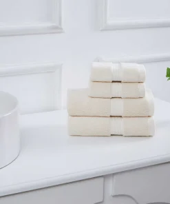 Calvin Klein - Essuie-mains et débarbouillettes, 4 pièces