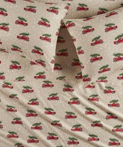Woolrich – Ensemble de draps 4 pièces en flanelle