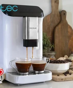 Machine à Expresso 19 bars Compact Blanc Cremmaet Macchia White Cecotec (1717)