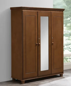 Armoire 3 Portes avec Miroir Marcus