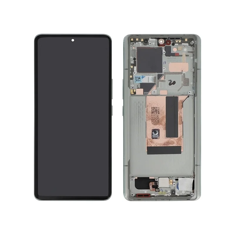 Écran LCD + Tactile Avec Cadre Xiaomi 13 Ultra (2304FPN6DC) – 56000500M100 – Vert – Image 2