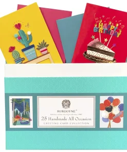 Burgoyne - Ensemble de 25 cartes de souhaits