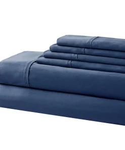 Beautyrest BLACK - Ensemble de draps coton, 300 fils, 6 pièces