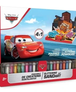Disney - Ensemble de créations les bagnoles scintillantes 4 en 1