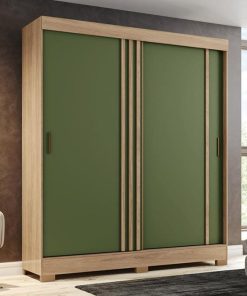 Armoire 2 Portes Coulissantes Réversibles