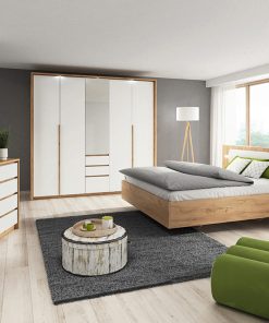 Lit 160x200cm avec 2 Chevets (Collection Xelo)